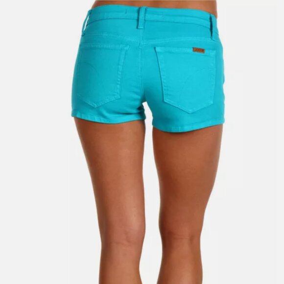 Joe's Jeans "Fifty Five Colors" Denim Shorts in Blue - Picture 3 of 4